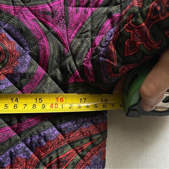 JW Anderson x Topshop Paisley Silk Quilted Top Sz 2 - Picture 6 of 8